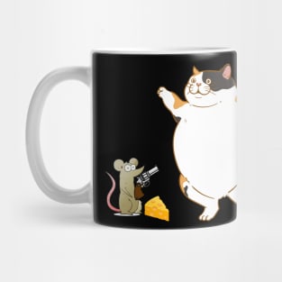 mous cat guns Mug